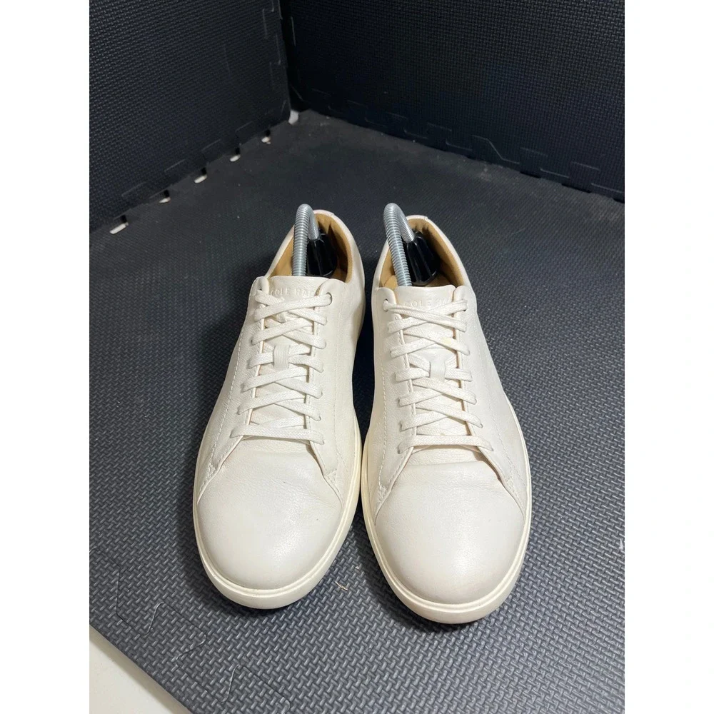 Cole Haan Grand Crosscourt Sneakers Mens 9M White Leather Low Top C26515 - Picture 5 of 9